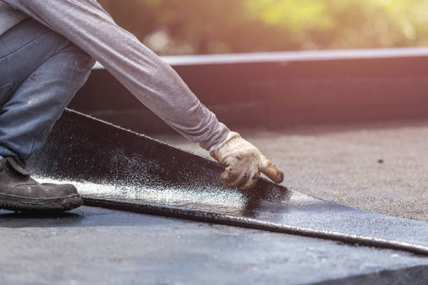 Professional Crawl Space Encapsulation technician working in Owenton, KY